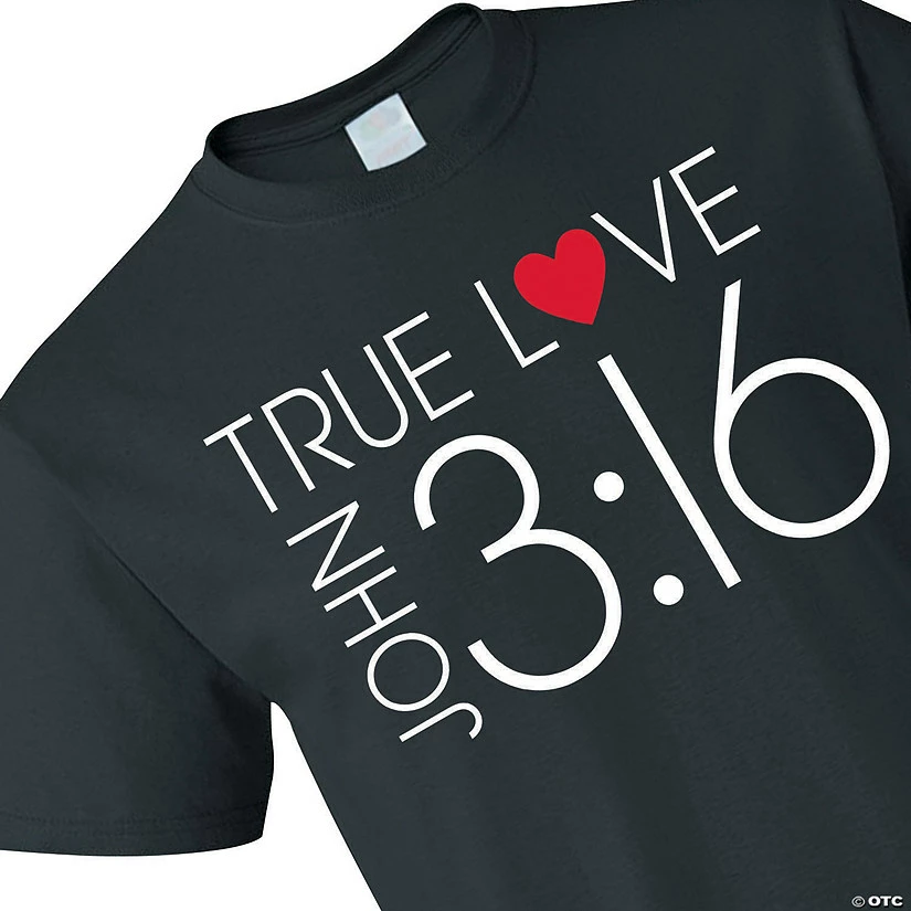 Brand new ⭐ True Love John 3:16 Adult's T-Shirt 🤩 4 Brand new ⭐ True Love John 3:16 Adult's T-Shirt 🤩 - Image 2
