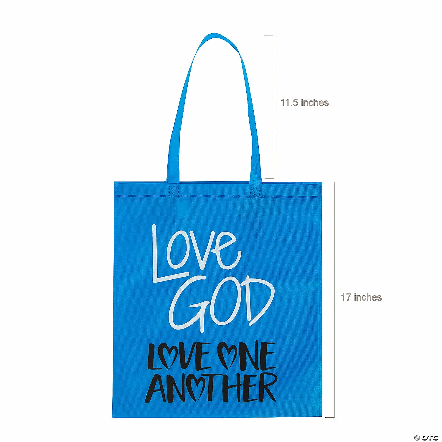 Best Pirce 🌟 15" x 17" Large Nonwoven God’s Love Bright Tote Bags - 12 Pc. 🤩 4 Best Pirce 🌟 15" x 17" Large Nonwoven God’s Love Bright Tote Bags - 12 Pc. 🤩 - Image 2