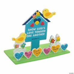 Coupon 🌟 3D Love Lives Here House Craft Kit 💯