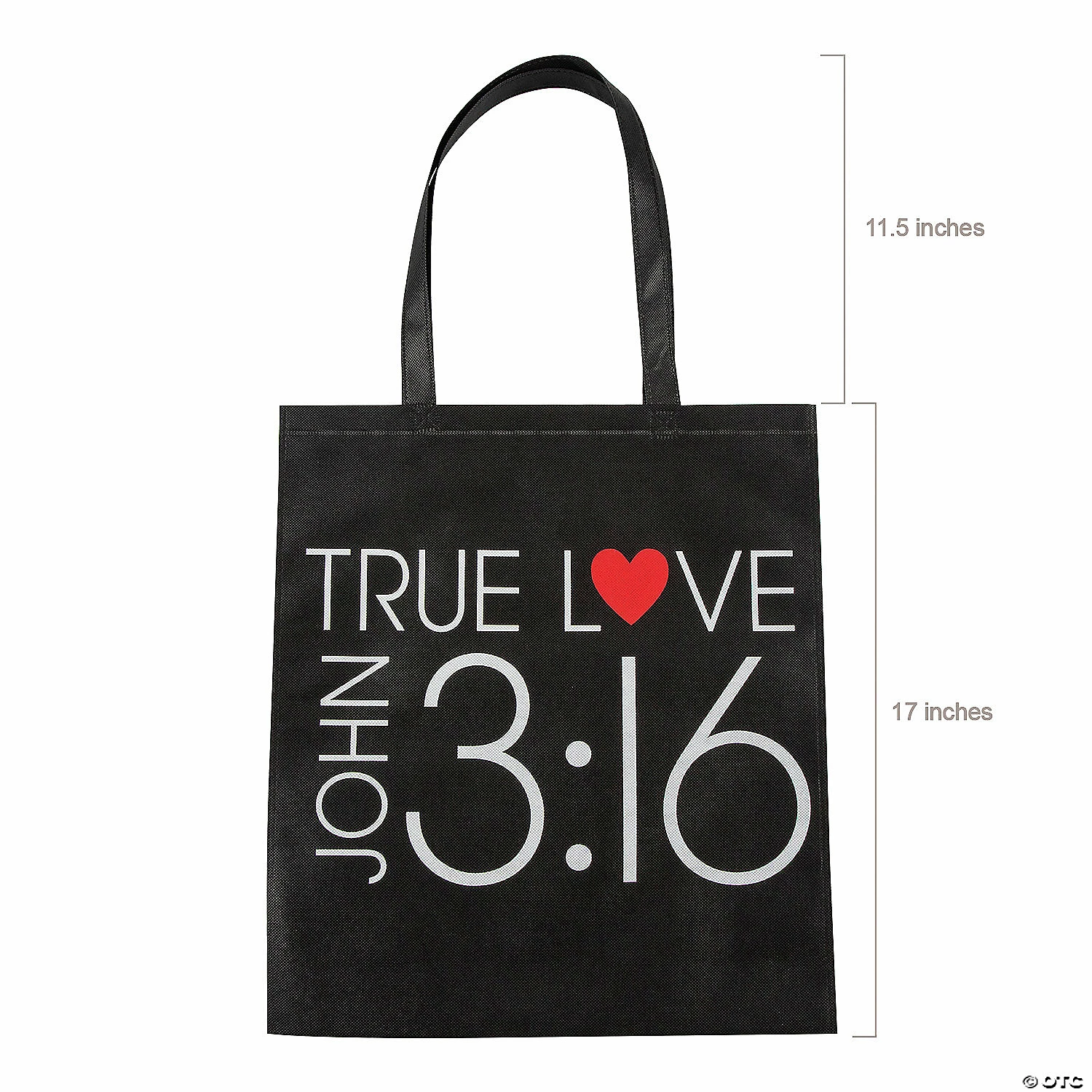 Best reviews of 🧨 Bulk 15" x 17" Large John 3:16 Nonwoven Tote Bags - 48 Pc. ⌛ 4 Best reviews of 🧨 Bulk 15" x 17" Large John 3:16 Nonwoven Tote Bags - 48 Pc. ⌛ - Image 2
