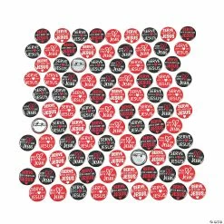 Budget 👍 Bulk Serve with a Heart Like Jesus Mini Buttons - 96 Pc. ✨