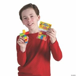 Promo 🌟 Color Brick Cross Valentine Exchanges for 12 ❤️ -oriental trading shop color brick cross valentine exchanges for 1213784488 a02