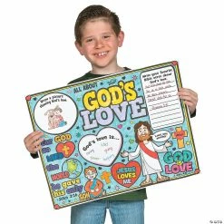 Coupon 🔥 Color Your Own “All About God’s Love” Posters - 30 Pc. 🎉 -oriental trading shop color your own all about god s love posters 30 pc 13720086 a02