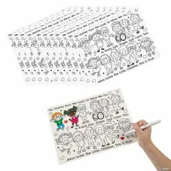Top 10 🤩 Color Your Own Jesus Loves the Children Accordion Cards - 12 Pc. 🎉