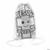 Best Sale 🎉 Color Your Own Medium Jesus Loves Me Drawstring Bags - 12 Pc. 😀 2 Best Sale 🎉 Color Your Own Medium Jesus Loves Me Drawstring Bags - 12 Pc. 😀 -oriental trading shop color your own medium jesus loves me drawstring bags 12 pc 13784456