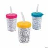Brand new ✨ Color Your Own Religious Cups with Lids & Straws - 12 Pc. 🤩 1 Brand new ✨ Color Your Own Religious Cups with Lids & Straws - 12 Pc. 🤩 -oriental trading shop color your own religious cups with lids and straws 12 pc 13808819