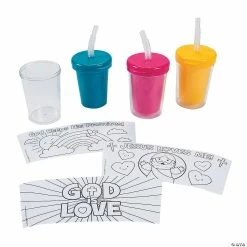 Brand new ✨ Color Your Own Religious Cups with Lids & Straws - 12 Pc. 🤩 7 Brand new ✨ Color Your Own Religious Cups with Lids & Straws - 12 Pc. 🤩 -oriental trading shop color your own religious cups with lids and straws 12 pc 13808819 a02