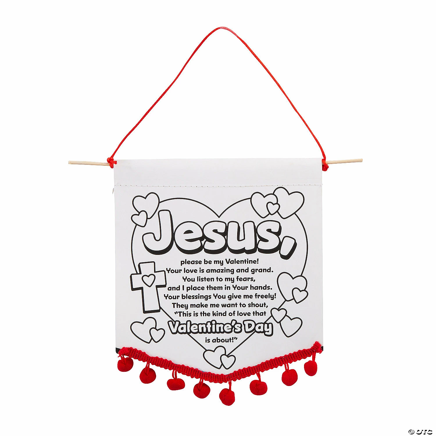 Best reviews of π Color Your Own Valentine Prayer Banners with Pom-Pom Trim - 12 Pc. π 3 Best reviews of π Color Your Own Valentine Prayer Banners with Pom-Pom Trim - 12 Pc. π