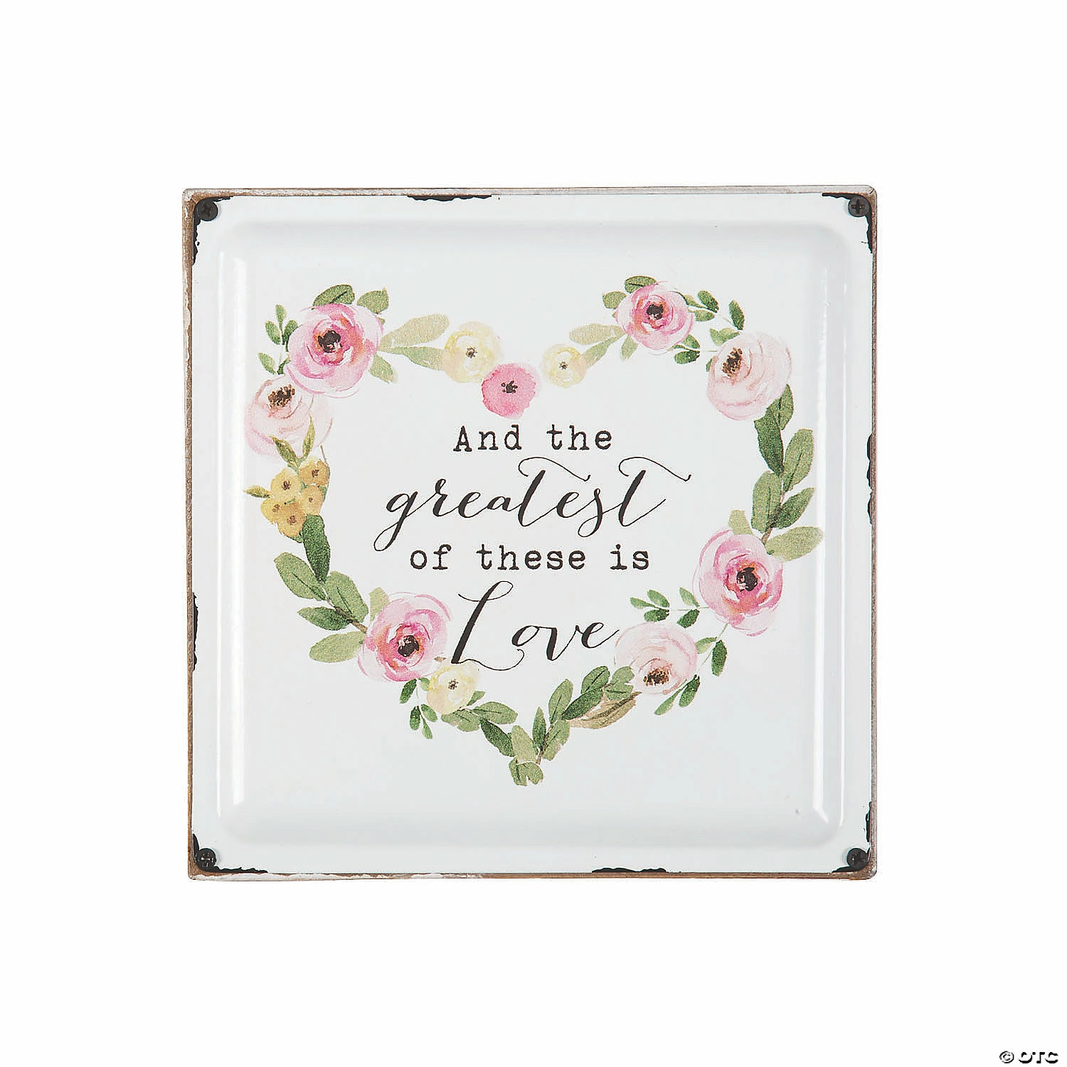 Flash Sale β€οΈ Cottagecore The Greatest is Love Tabletop Sign π 3 Flash Sale β€οΈ Cottagecore The Greatest is Love Tabletop Sign π