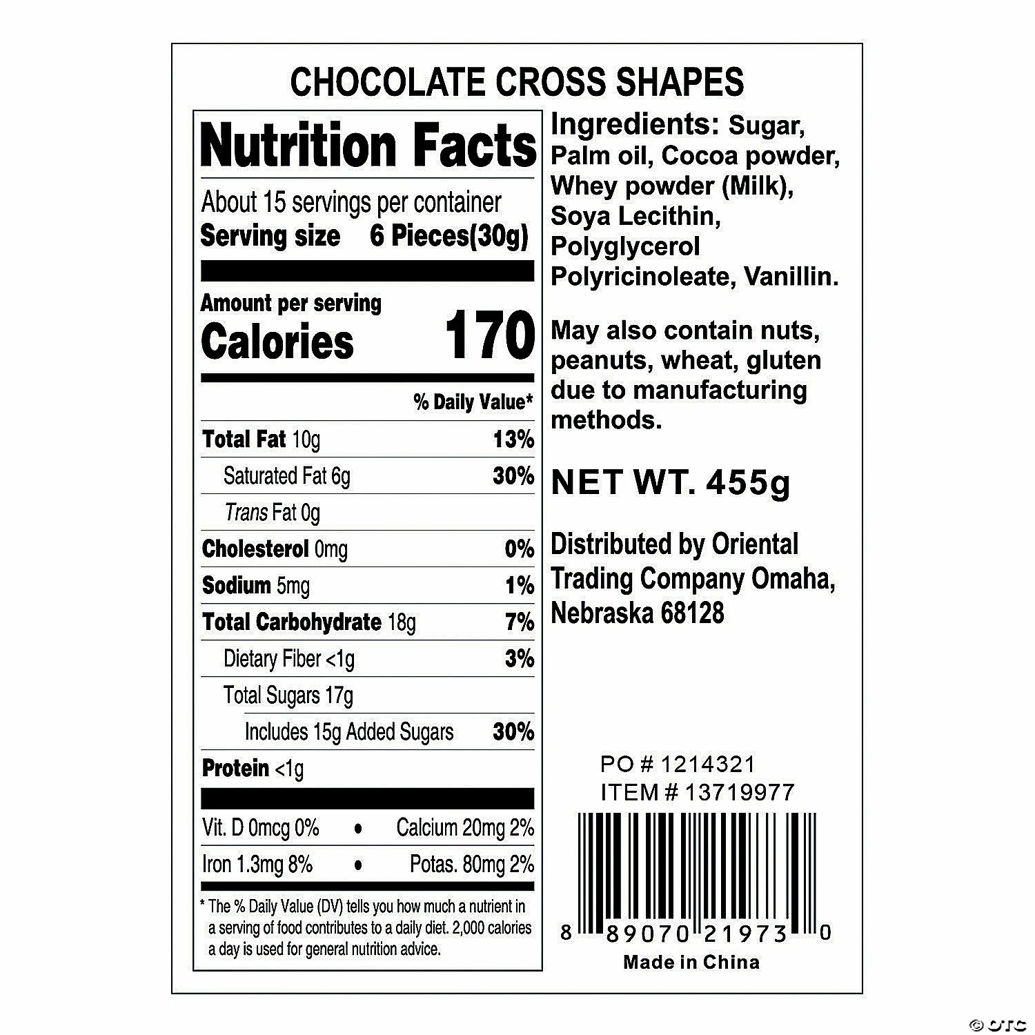 New π₯ Crosses Chocolate π¬ Candy - 91 Pc. π 4 New π₯ Crosses Chocolate π¬ Candy - 91 Pc. π - Image 2