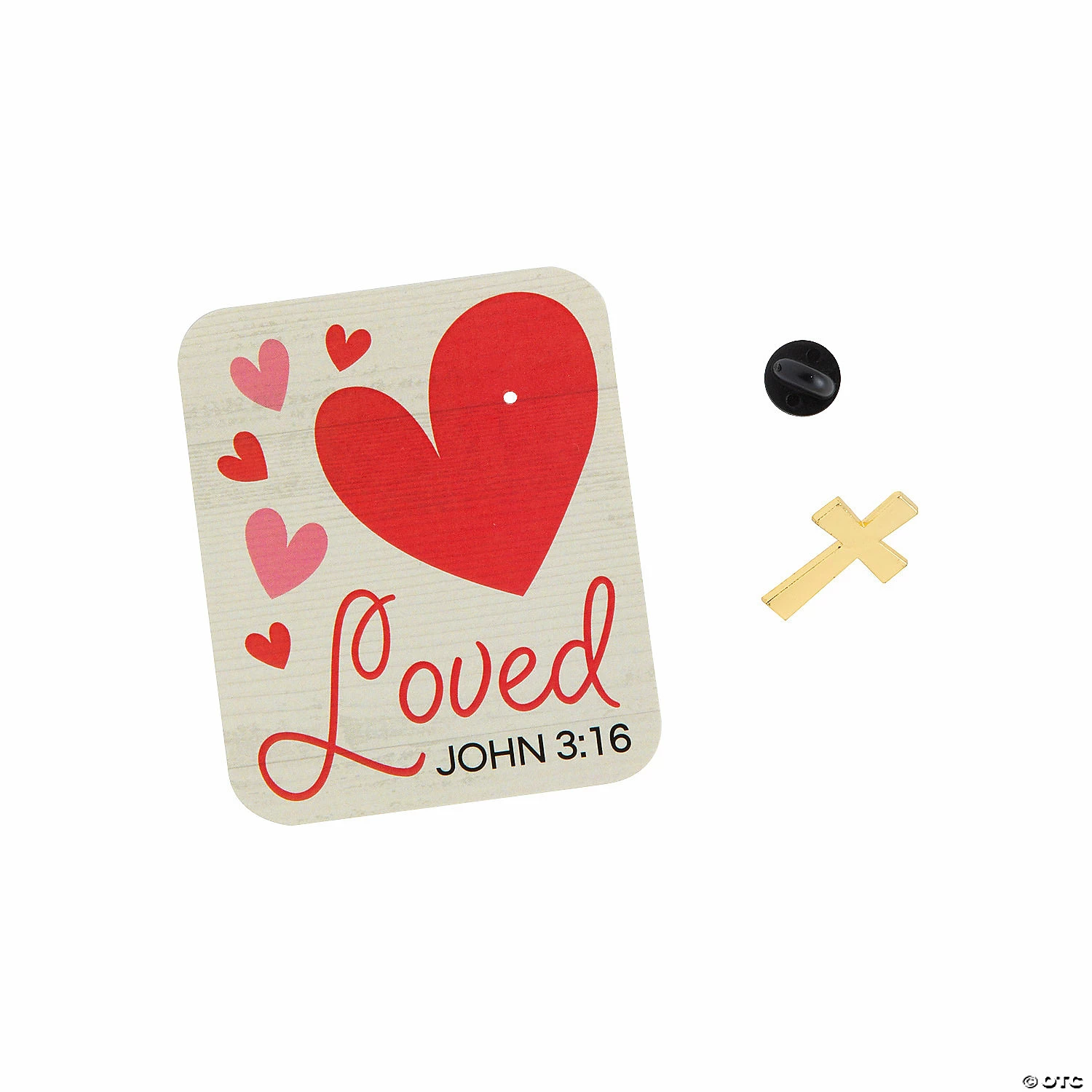 Hot Sale 🤩 Faith Valentine Cross Pin Valentine Exchanges with Card for 12 ❤️ 4 Hot Sale 🤩 Faith Valentine Cross Pin Valentine Exchanges with Card for 12 ❤️ - Image 2