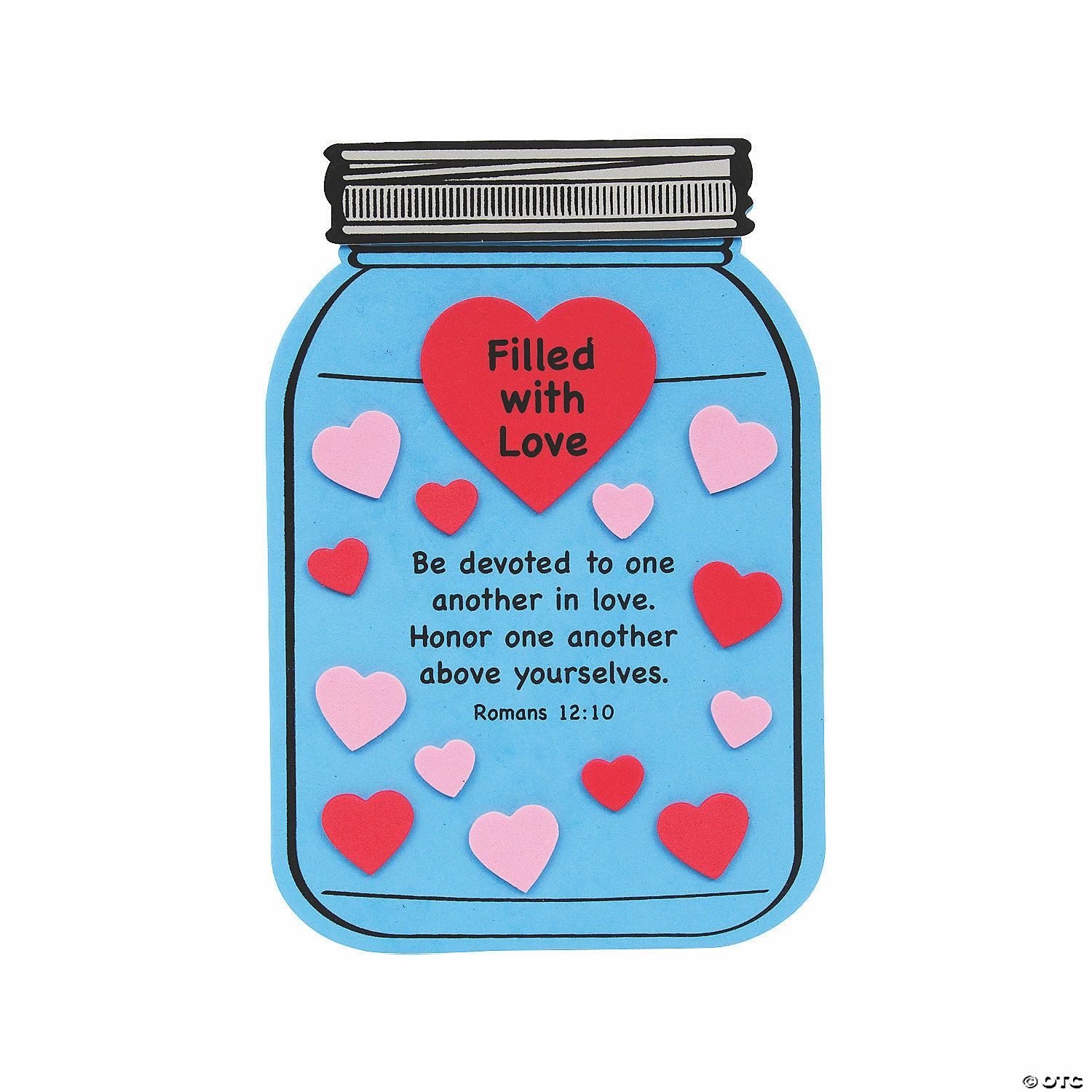 Outlet π Filled with Love Mason Jar Craft Kit - Makes 12 π 3 Outlet π Filled with Love Mason Jar Craft Kit - Makes 12 π