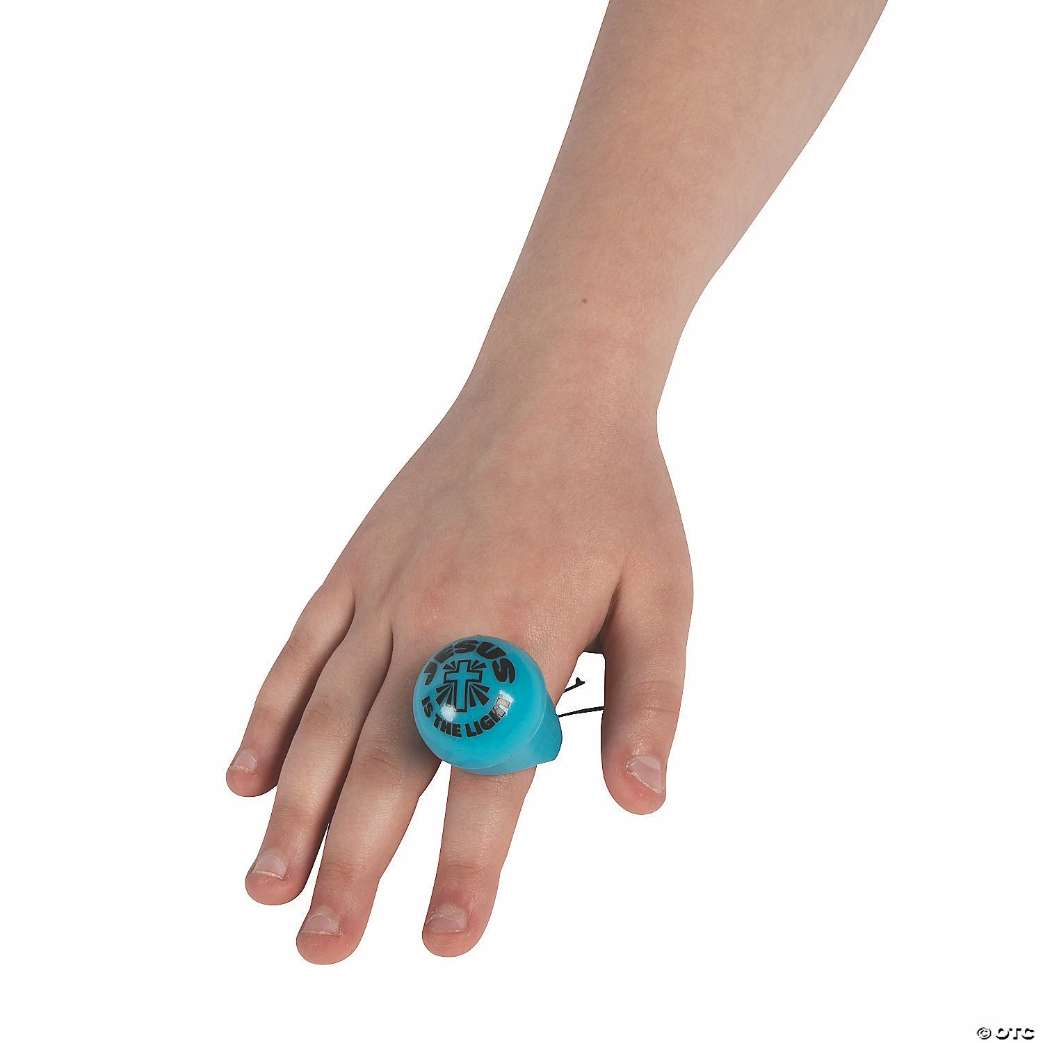 New ๐งจ Flashing Jesus is the Light Rings with Card for 12 ๐ 4 New ๐งจ Flashing Jesus is the Light Rings with Card for 12 ๐ - Image 2