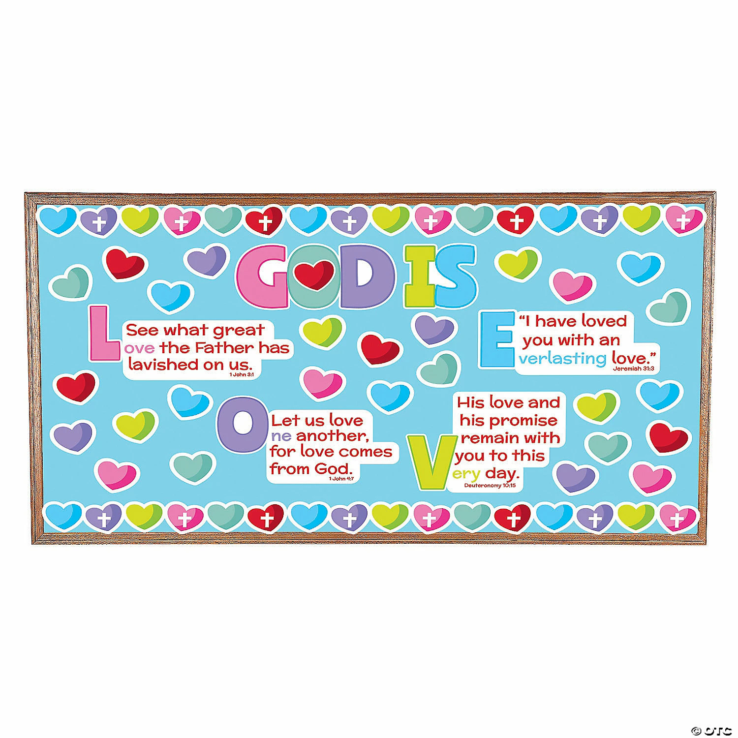 Wholesale π₯° God Is Love Bulletin Board Set - 13 Pc. βοΈ 3 Wholesale π₯° God Is Love Bulletin Board Set - 13 Pc. βοΈ