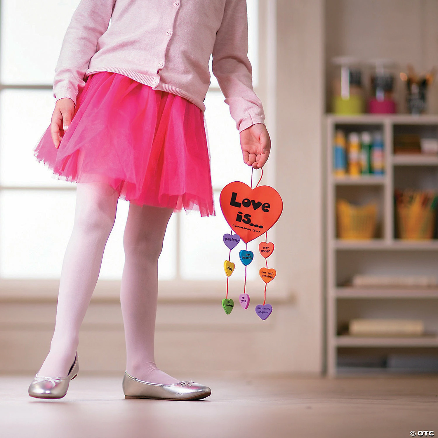 Wholesale π Inspirational Love Is Mobile Craft Kit - Makes 12 π€© 7 Wholesale π Inspirational Love Is Mobile Craft Kit - Makes 12 π€© - Image 5