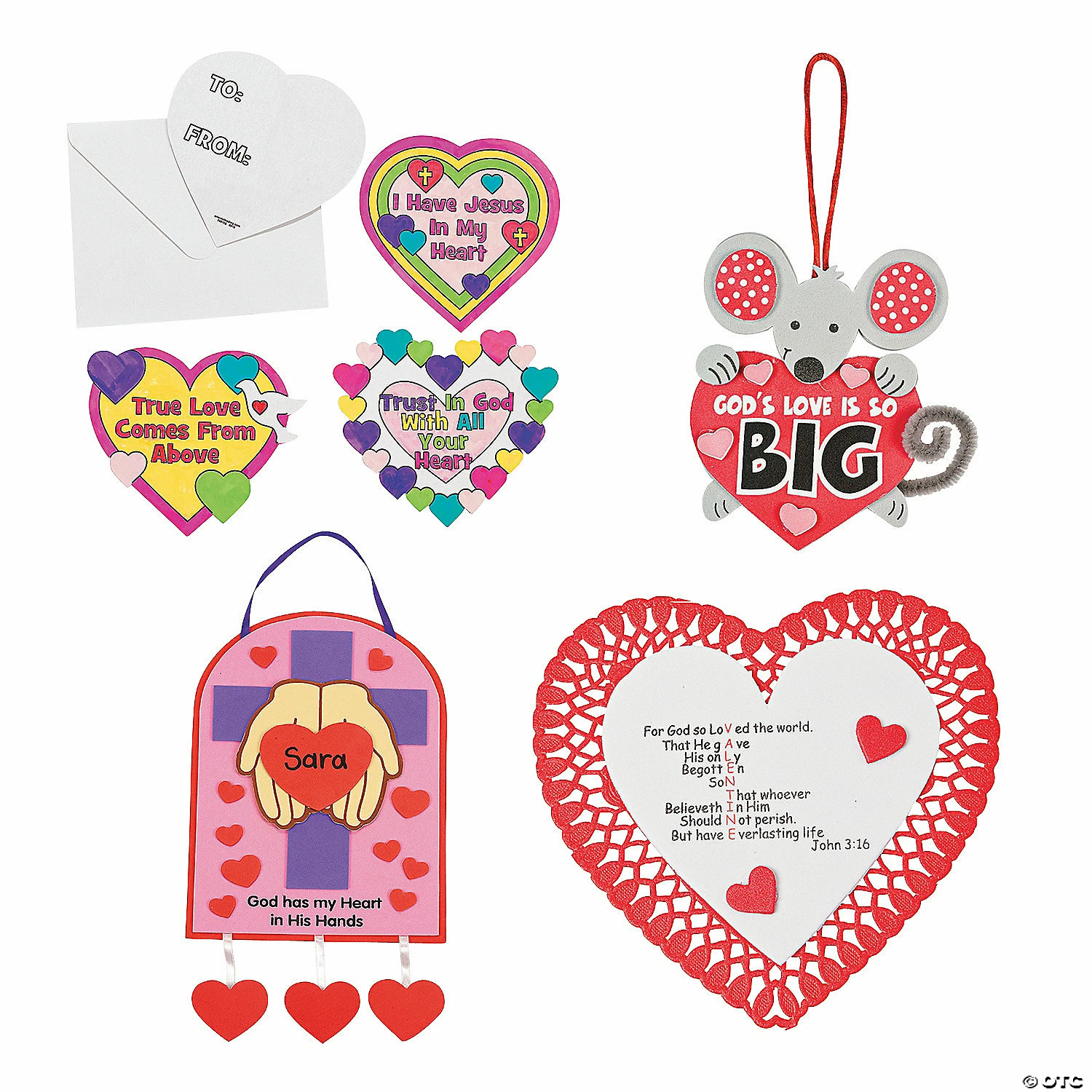 Promo ⌛ Inspirational Valentine Craft Kit Assortment - Makes 60 🔔 3 Promo ⌛ Inspirational Valentine Craft Kit Assortment - Makes 60 🔔