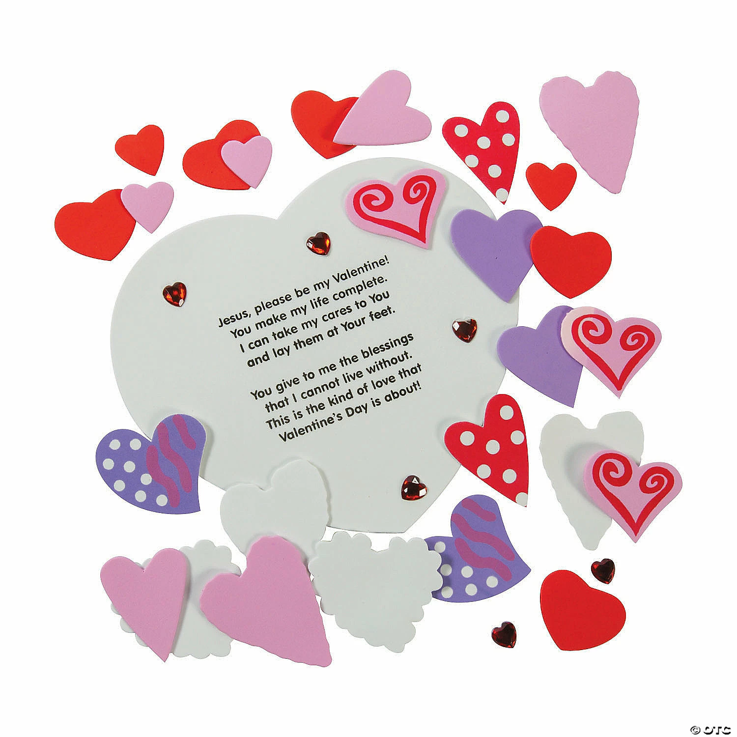 Coupon π Inspirational Valentine Wreath Craft Kit- Makes 12 π 4 Coupon π Inspirational Valentine Wreath Craft Kit- Makes 12 π - Image 2