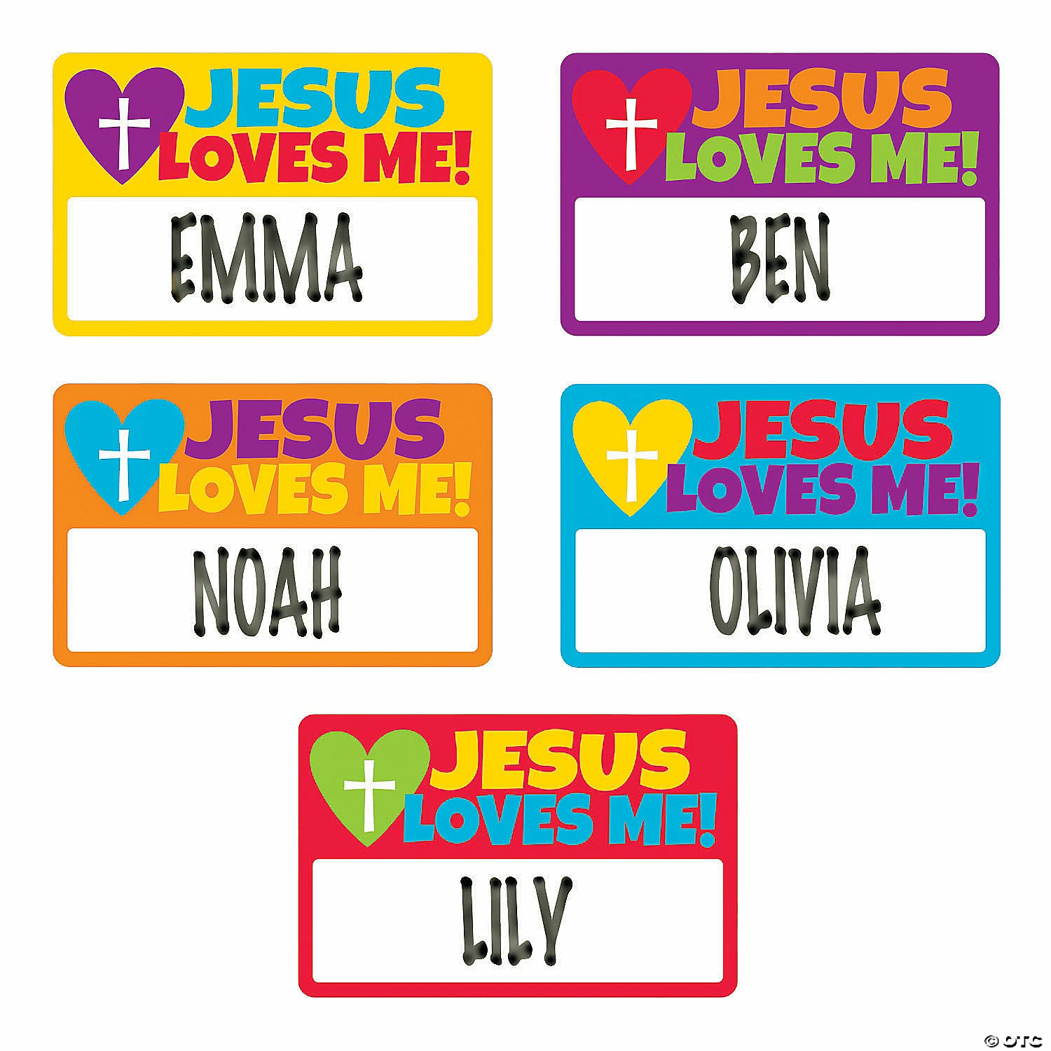 Brand new ๐ Jesus Loves Me Name Tags ๐ 5 Brand new ๐ Jesus Loves Me Name Tags ๐ - Image 3