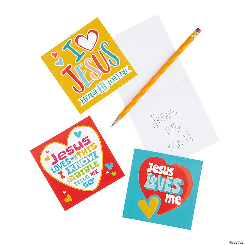 Deals β Jesus Loves Me Notepads β 24 Pc. π 3 Deals β Jesus Loves Me Notepads β 24 Pc. π