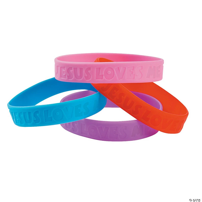 Flash Sale π₯° Jesus Loves Me Rubber Bracelets - 24 Pc. π 3 Flash Sale π₯° Jesus Loves Me Rubber Bracelets - 24 Pc. π
