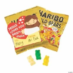 Coupon 👍 Jesus Loves You Berry Much Haribo® Gummi-Bear® Mini Pack Exchanges with Card for 35 😀