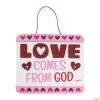Cheapest π Love Comes From God Sign Craft Kit - Makes 12 𧨠2 Cheapest π Love Comes From God Sign Craft Kit - Makes 12 𧨠-oriental trading shop love comes from god sign craft kit makes 1213961898