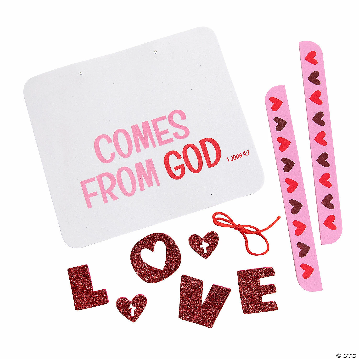 Cheapest π Love Comes From God Sign Craft Kit - Makes 12 𧨠4 Cheapest π Love Comes From God Sign Craft Kit - Makes 12 𧨠- Image 2