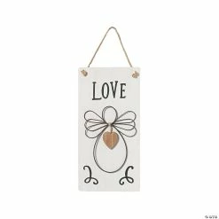 Outlet 🎁 Positively Simple Love Angel Wall Sign 👍