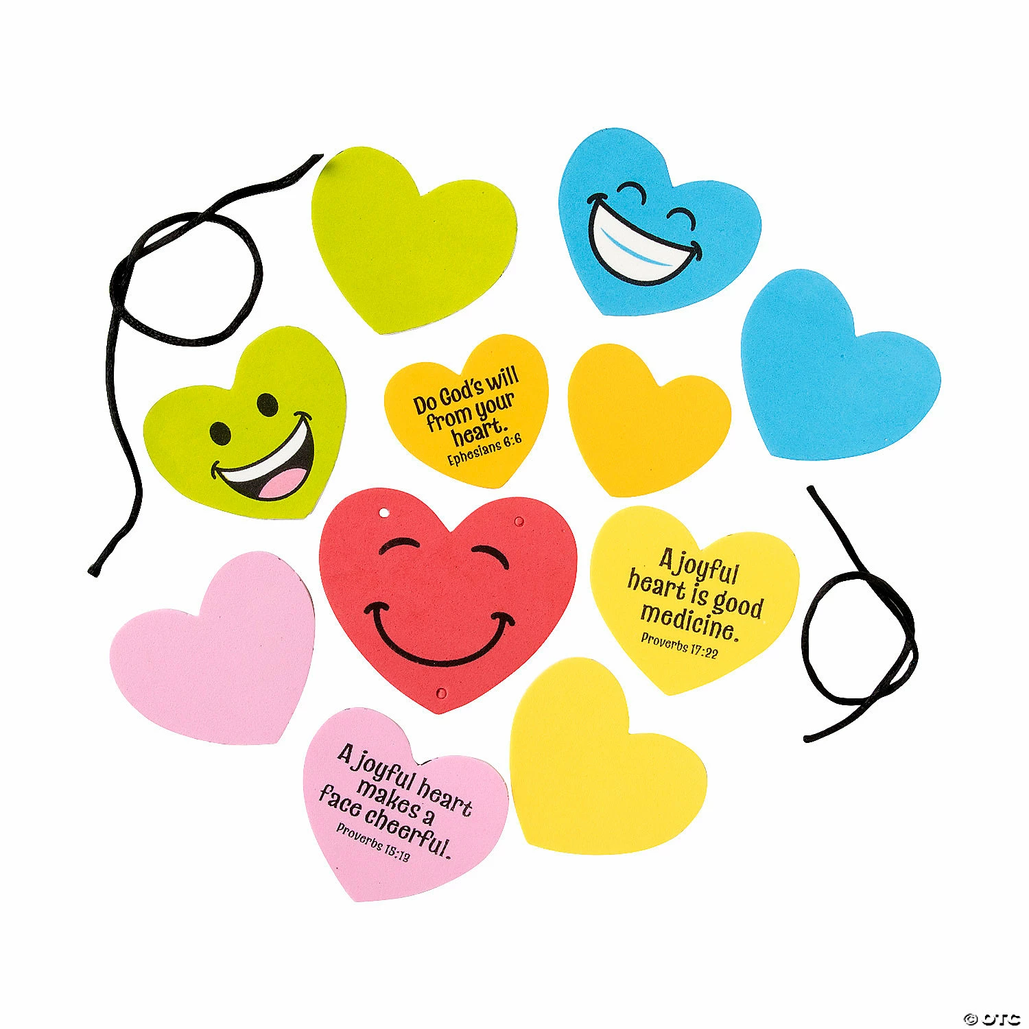 Buy π Religious Joyful Heart Mobile Craft Kit - Makes 12 π 4 Buy π Religious Joyful Heart Mobile Craft Kit - Makes 12 π - Image 2