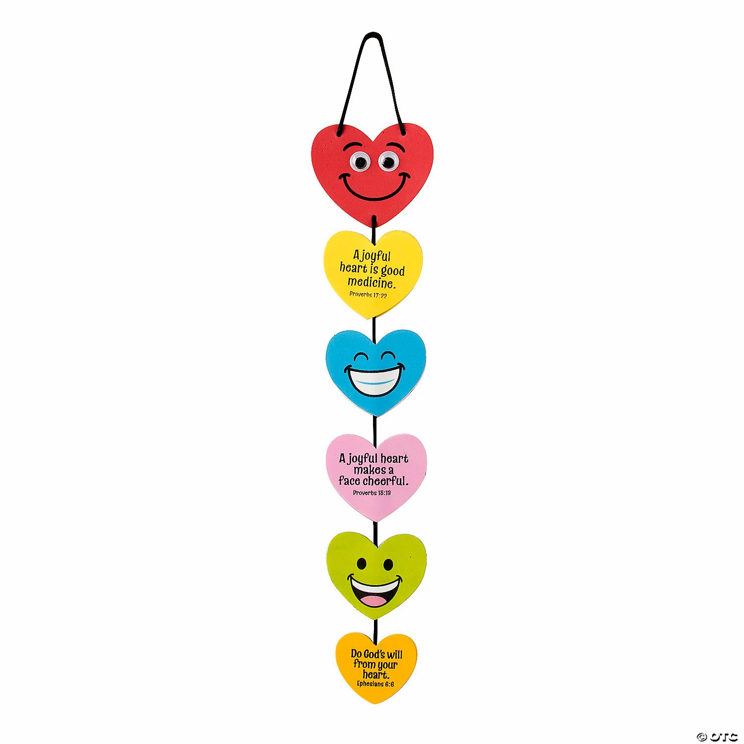 Buy π Religious Joyful Heart Mobile Craft Kit - Makes 12 π 3 Buy π Religious Joyful Heart Mobile Craft Kit - Makes 12 π