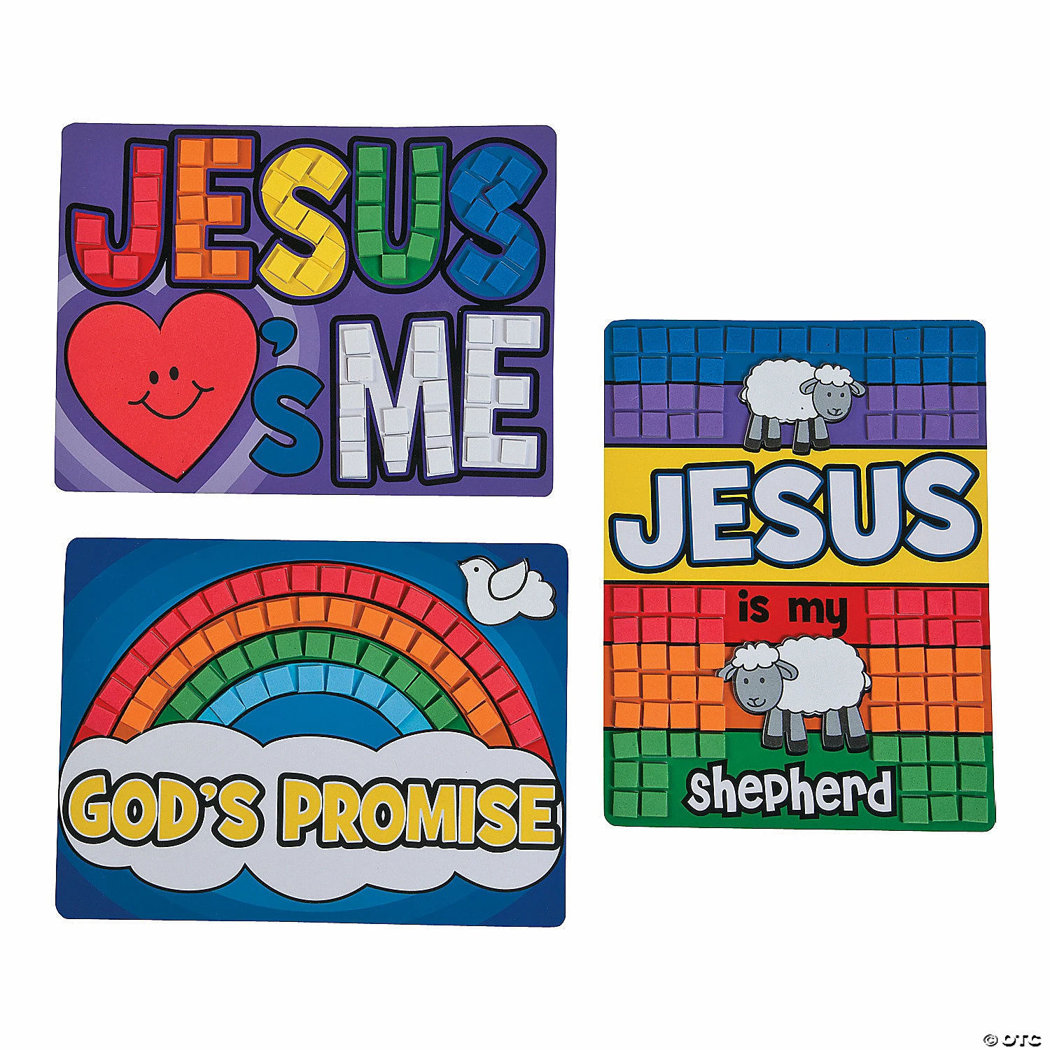 Deals π Religious Mosaic Craft Kit - Makes 12 π 3 Deals π Religious Mosaic Craft Kit - Makes 12 π