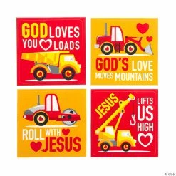 Deals 😍 Religious Truck Valentine’s Day Sticker Exchange for 24 😉