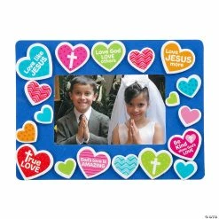 Best Pirce 😉 Religious Valentine Picture Frame Magnet Craft Kit - Makes 12 😀