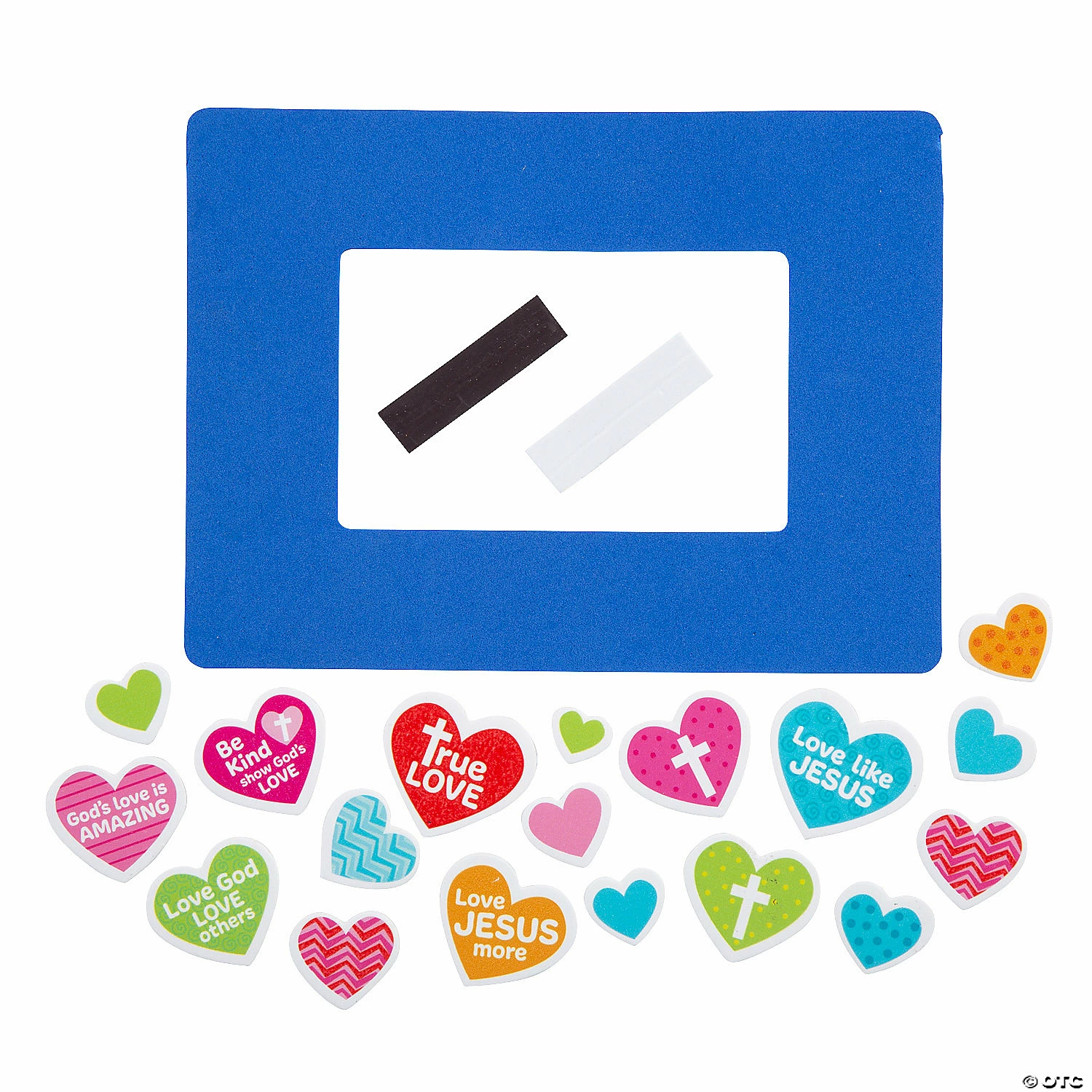 Best Pirce π Religious Valentine Picture Frame Magnet Craft Kit - Makes 12 π 4 Best Pirce π Religious Valentine Picture Frame Magnet Craft Kit - Makes 12 π - Image 2