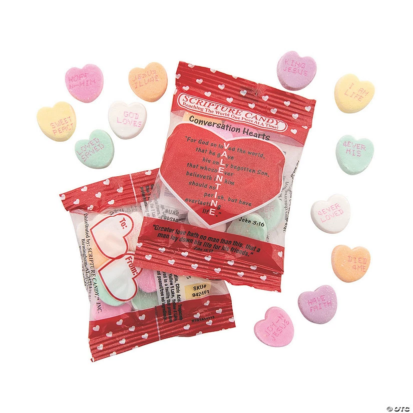 Coupon π Scripture π¬ Candyβ’ Conversation Hearts Hard π¬ Candy - 17 Pc. π 3 Coupon π Scripture π¬ Candyβ’ Conversation Hearts Hard π¬ Candy - 17 Pc. π
