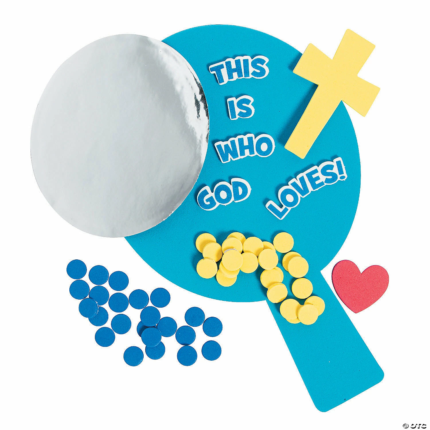 Cheap π This Is Who God Loves Mirror Craft Kit- Makes 12 π 4 Cheap π This Is Who God Loves Mirror Craft Kit- Makes 12 π - Image 2
