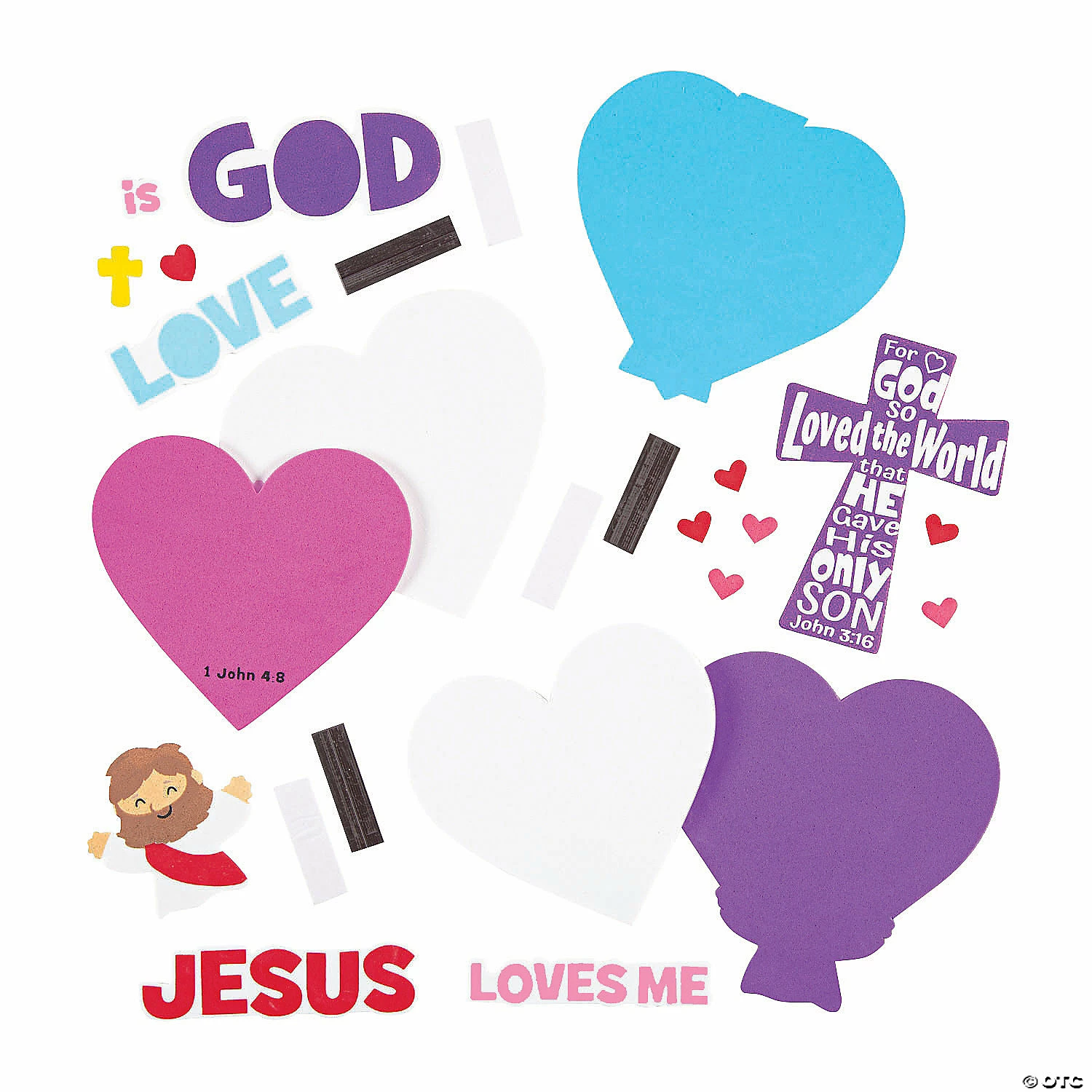 Cheapest π Valentine Inspirational Heart Magnet Craft Kit - Makes 12 π₯° 4 Cheapest π Valentine Inspirational Heart Magnet Craft Kit - Makes 12 π₯° - Image 2