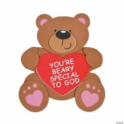 Flash Sale ⭐ You’re Beary Special To God Magnet Craft Kit - Makes 12 ❤️